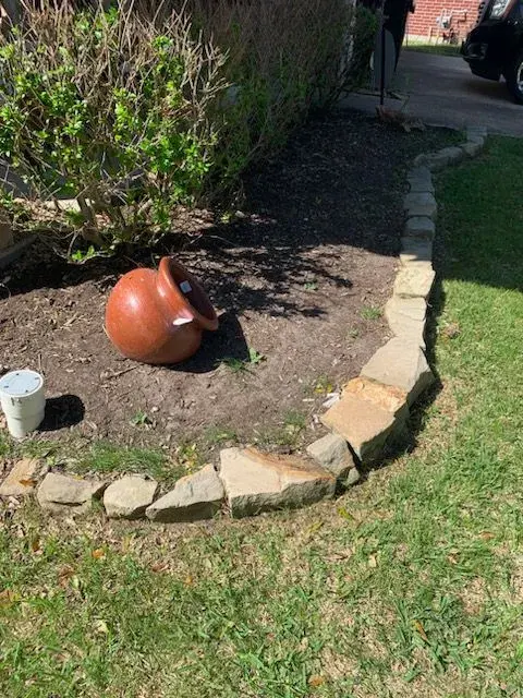 Before soil mulching