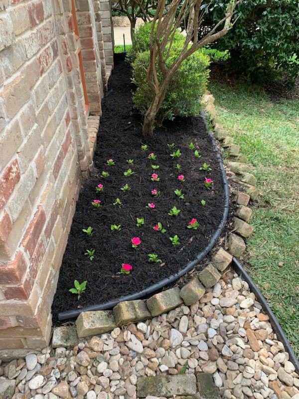 After soil mulching